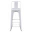 Tabouret de bar Tabouret de bar à hauteur de comptoir pour îlot de cuisine en acier-68308042
