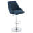 Annasha Swivel Upholstered Adjustable Height Counter Stool with Metal Frame-975498687