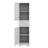 Tall Storage Cabinet, Bathroom Floor Freestanding Storage Cabinet With 2 Doors, One Drawer, Acrylic Door, Adjustable Shelf-1326740743