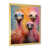 Gold Single Picture Framed