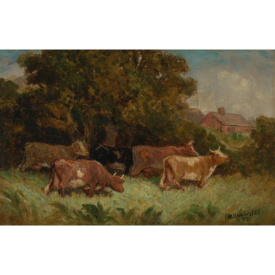 "Untitled" by  Edward Mitchell Bannister - Gallery Wrap Canvas Wall Art