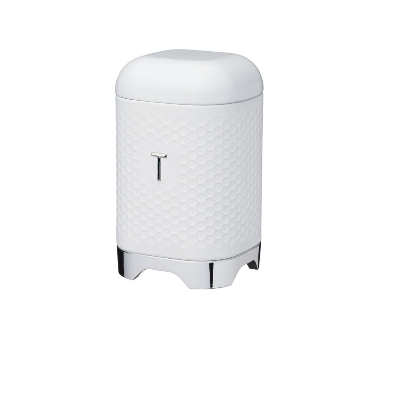 Lovello Tea Caddy, Ice White