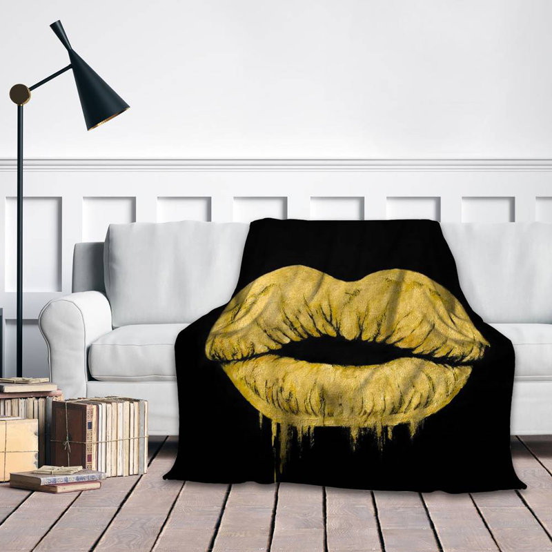 Blanket Prints Hand Woven Throw Blanket