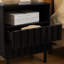 Table de chevet 2 tiroirs Wooden Stripe-878402834
