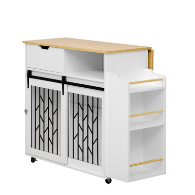 Versatile Pet-Friendly Cabinet with Stylish Design and Multiple Storage Options