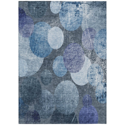 Berggren Washable Abstract Indoor / Outdoor Rug