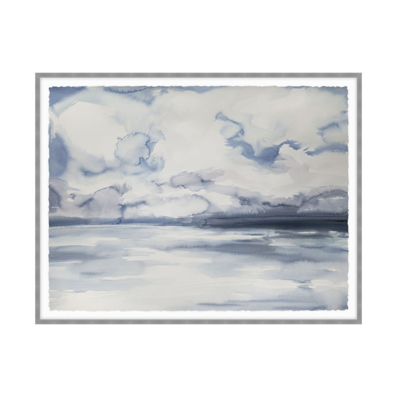 Pensive Seas 1 Print by Studio L57 Impressions, 26.75" H x 37.75" W