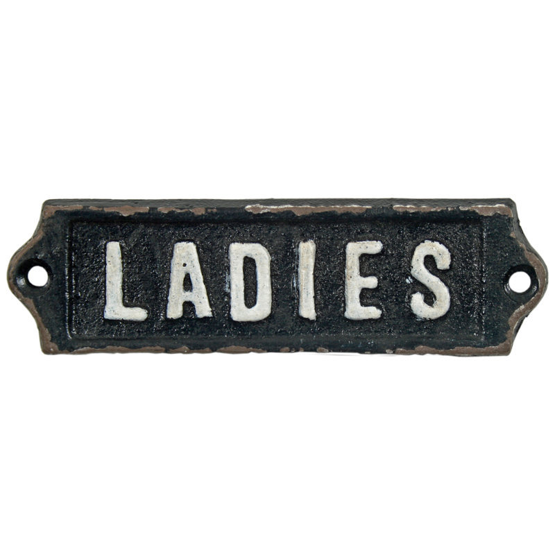 Josette "Ladies" Door Sign