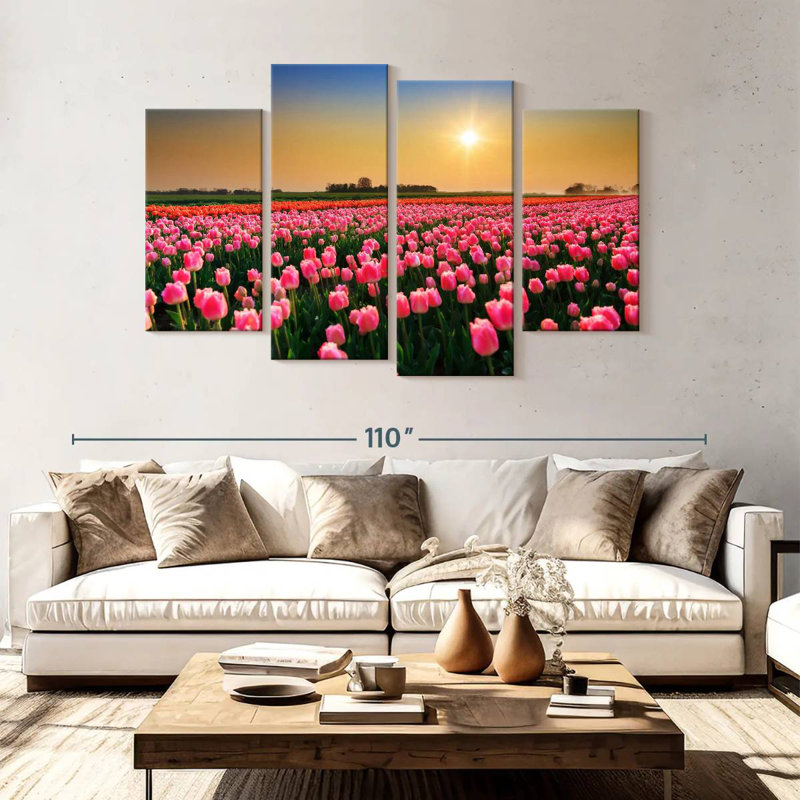 Alvord Netherlands Tulip Field, 54" H x 84" W