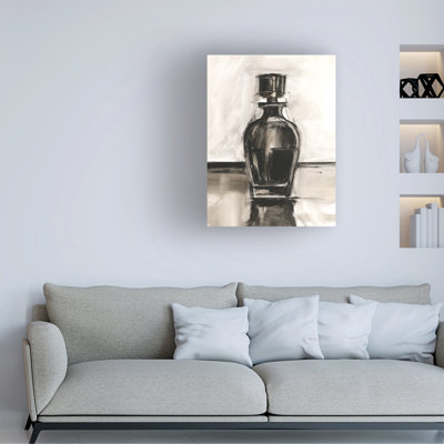 Winston Porter Ethan Harper Decanter Study III Canvas Wall Art