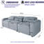 Artimas 3 Seater Corduroy Sofa