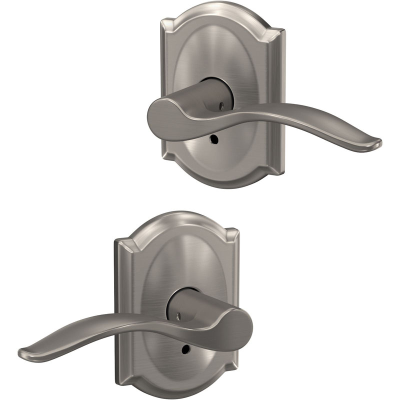 Mannequin double fanion / camelot, Nickel satiné
