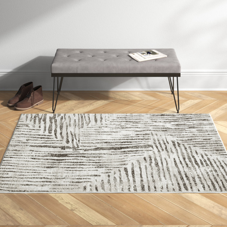 Wade Logan Vart Tufted Grey Rug | Wayfair.co.uk