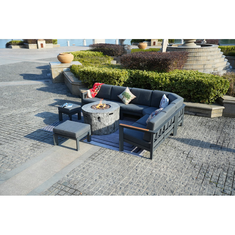 8 - Person Patio Conversation Set with Cushions