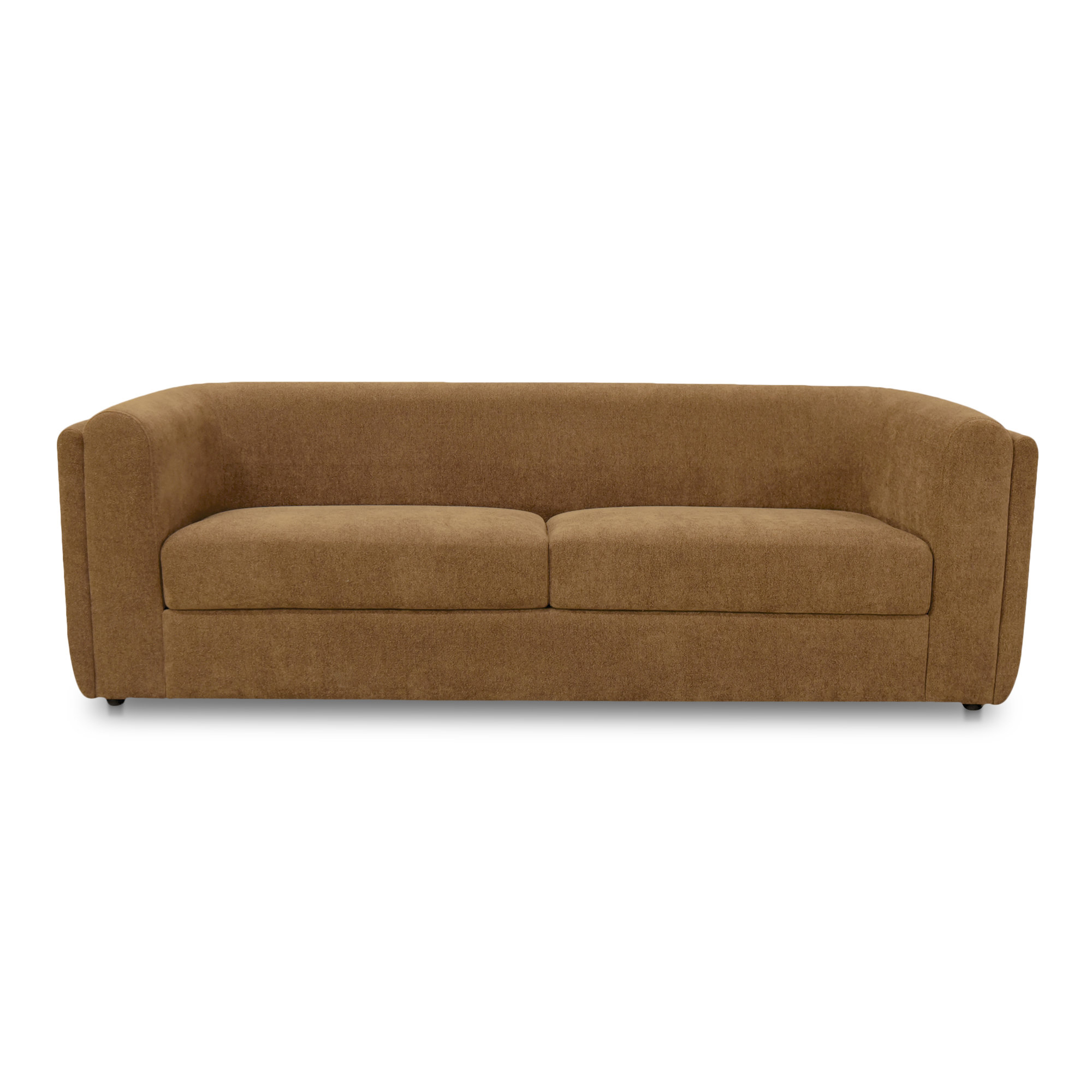 Willowdale 87" Upholstered Sofa, Ochre Brown