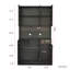 Armoire de cuisine 71 po de hauteur, 6 portes / 1 tiroir / tablette ouverte - standard-130472747