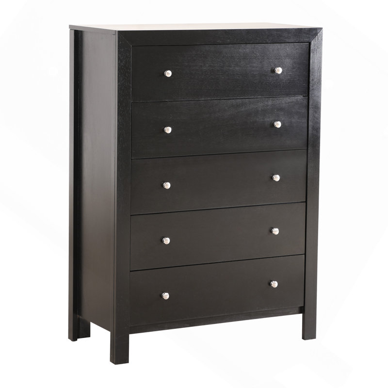 Commode Burlington G2450-CH, noire, Noir