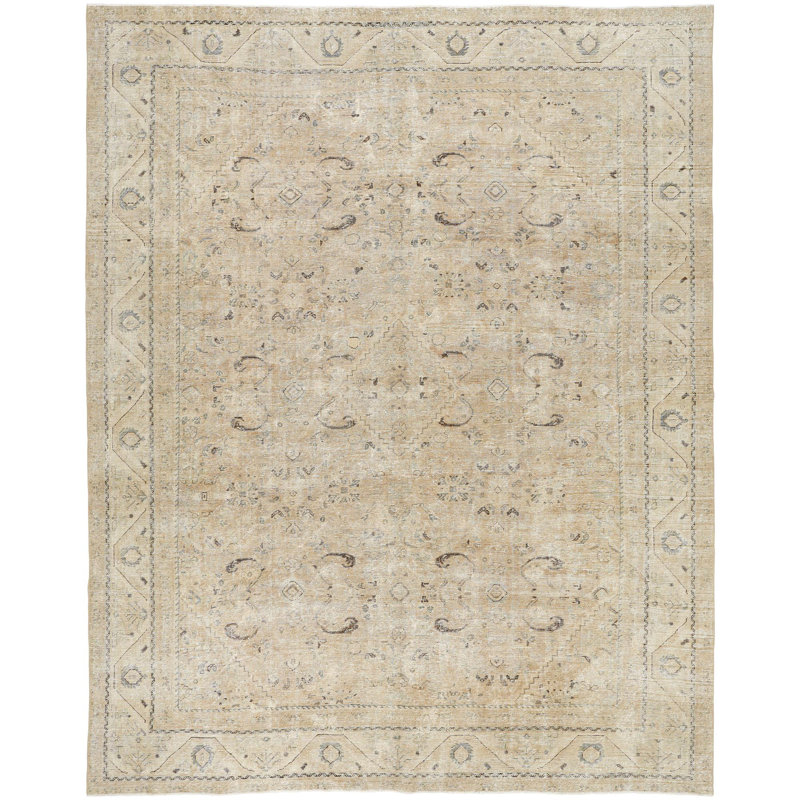 Antique One Of A Kind Handmade Rug