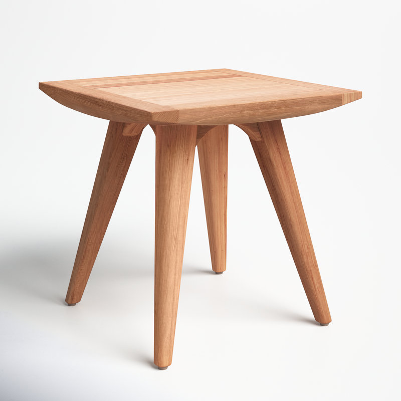 Milan 18.5'' Teak Outdoor Side Table
