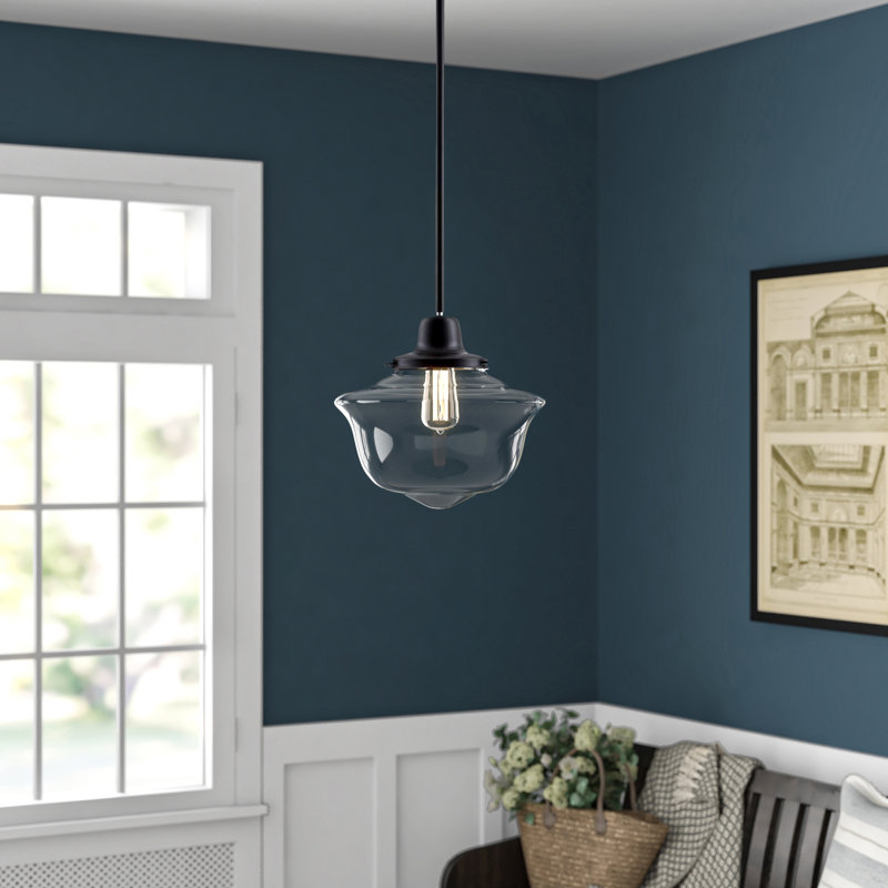 Sille 1 - Light Single Pendant, Black