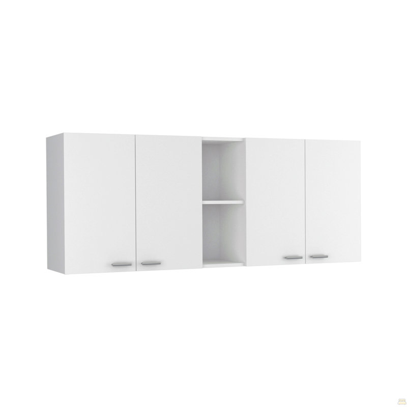 Armoire murale Ontario, porte double, Blanc