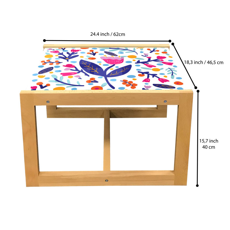 Jamielle Sled Coffee Table, 62cm H x 46cm W x 40cm D