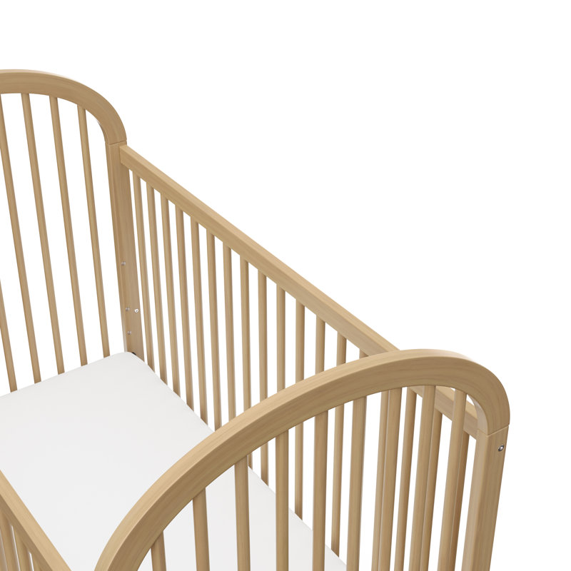 Lit de bébé convertible 3-en-1 Olivia, Bois flotté, Non