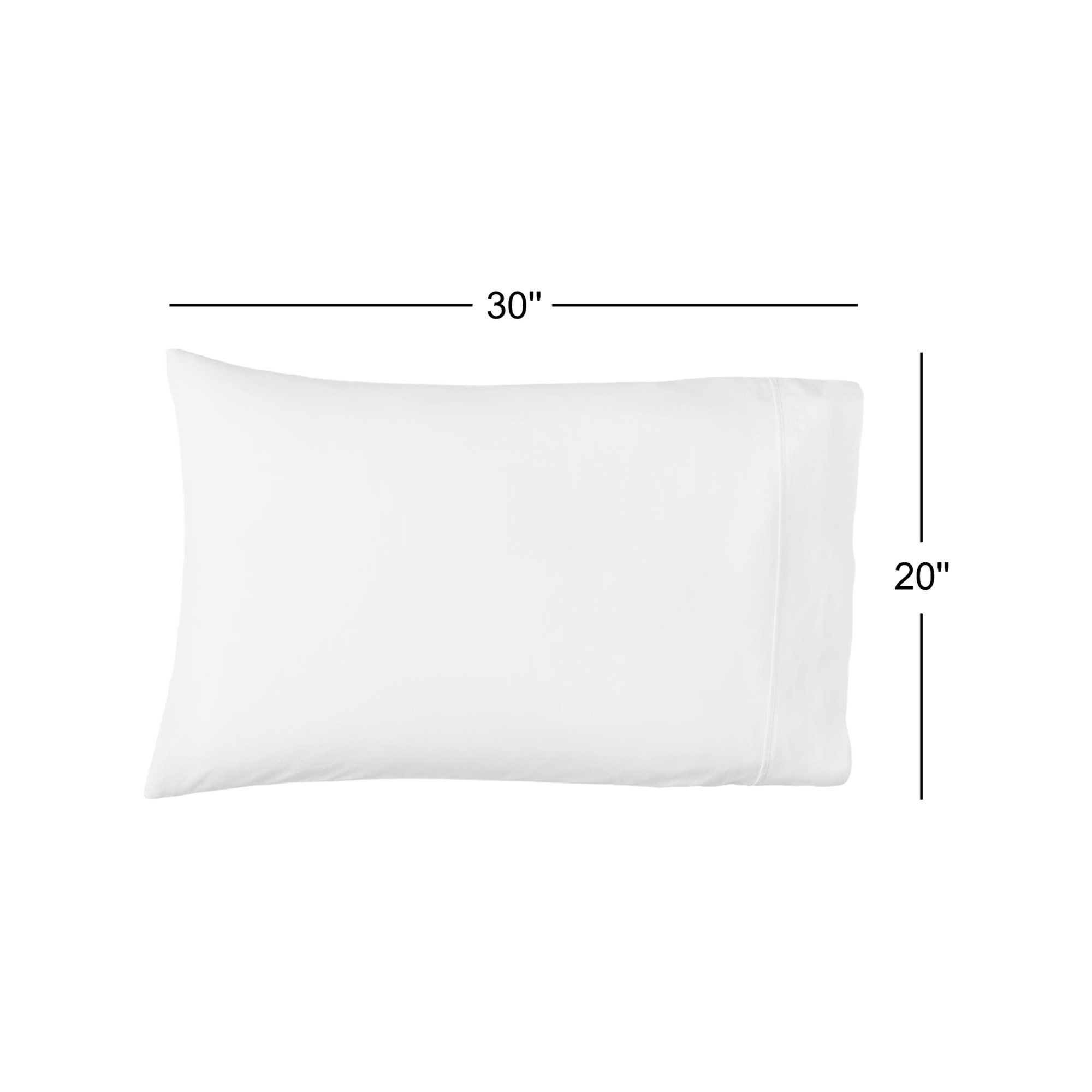 Jeffen Linen Blend Sheet Set, Full Sheet Set + 1 Fitted Sheet + 2 Pillowcases, White