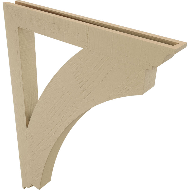 Support en bois de cèdre brut Thorton, H 44 po x l 3,5 po x P 32 po