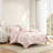 Laura Ashley Toile Delight Cotton Pink Comforter Set-120558942