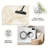 1PC Bowknot Polka Dot Neutral Beige area rugs for Living Room, Soft and Comfortable, Suitable for all seasons, easy-to-maintain, machine washable Indoor floor mat, Under Table Farmhouse suitable for dining room, bedroom, entryway, kitchen, patio,-1394852652