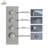 12 Inch Thermostatic Wall Mounted Rainfall Shower System with Rough-in Valve-83255231