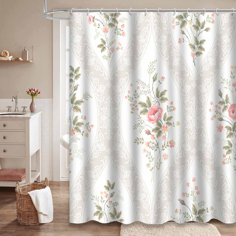 Rideau de douche Spring Bouquet, L 72 po x l 72 po