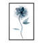 « indigo floral i » par carol robinson, reproduction d’art-49714630-49714623