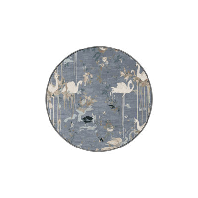 Tapis gris soyeux et moelleux