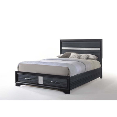 Low Profile Storage Platform Bed