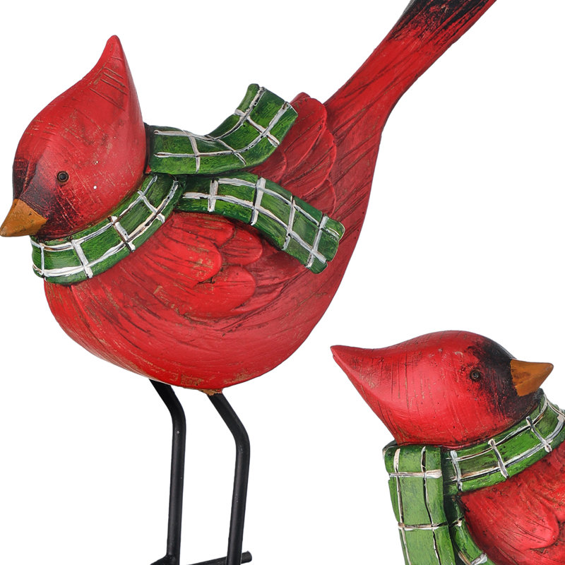 Ensemble décoratif 3 pièces cardinal avec écharpe
