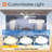 Low Profile Ceiling Fan with Light and Remote Control-760464413
