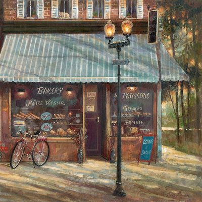 «Pastry Shop» par Roane Manning - reproduction sur toile