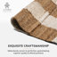 Madalene Checkered Hand-Loomed Jute Area Rug -1499148898