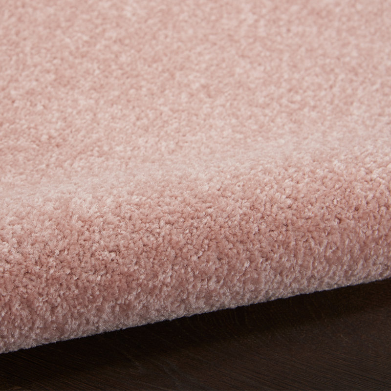 Nourison Essentials Rose Indoor/Outdoor Area Rug, Round 4'