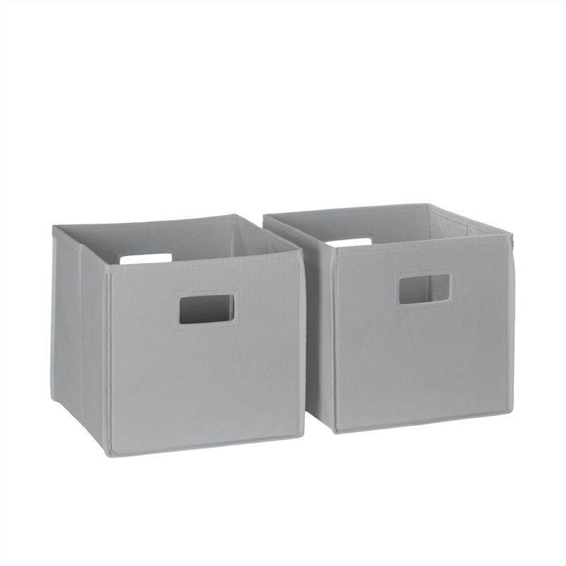 White Minimalist Children's Activity Table with Storage Bins