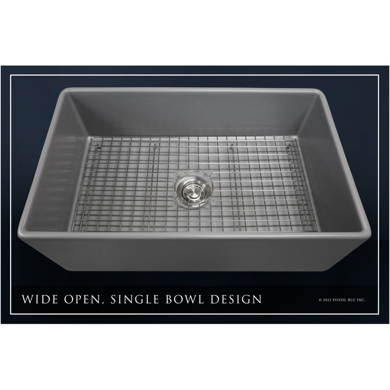 Luxury 33" L x 20" W Dual Mount Kitchen Sink with Basket Strainer, Stainless Steel Accessories