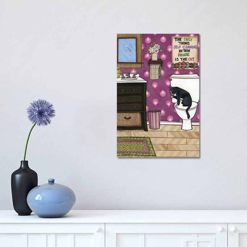 " Self Cleaning " by Jamie Morath, No Mat, Wrapped Canvas, 18" H x 12" W x 1.5" D