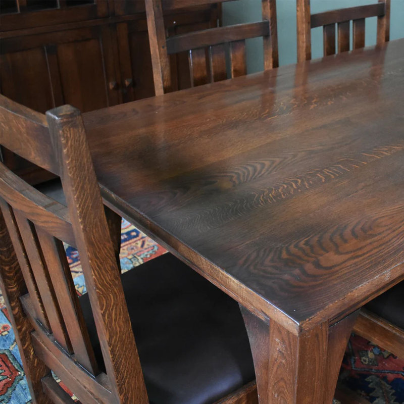 Radamel Oak Solid Wood Dining Table