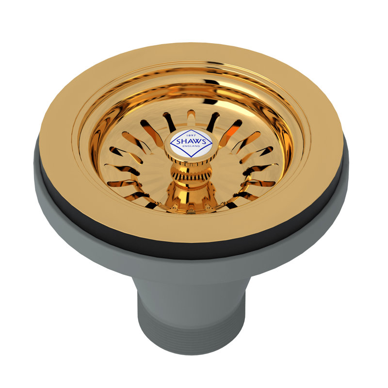 Basket Strainer, English Gold