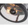 Matte Black 2 - Bulb Outdoor Flush Mount