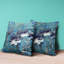 Coussin décoratif intérieur floral 16 "X 16"-101493874