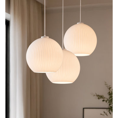 Luminaire suspendu à 3 lumières Darus