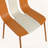 Set of 4 Modern Striped Color Block Chairs – PP Plastic Seat with Sturdy Metal Legs